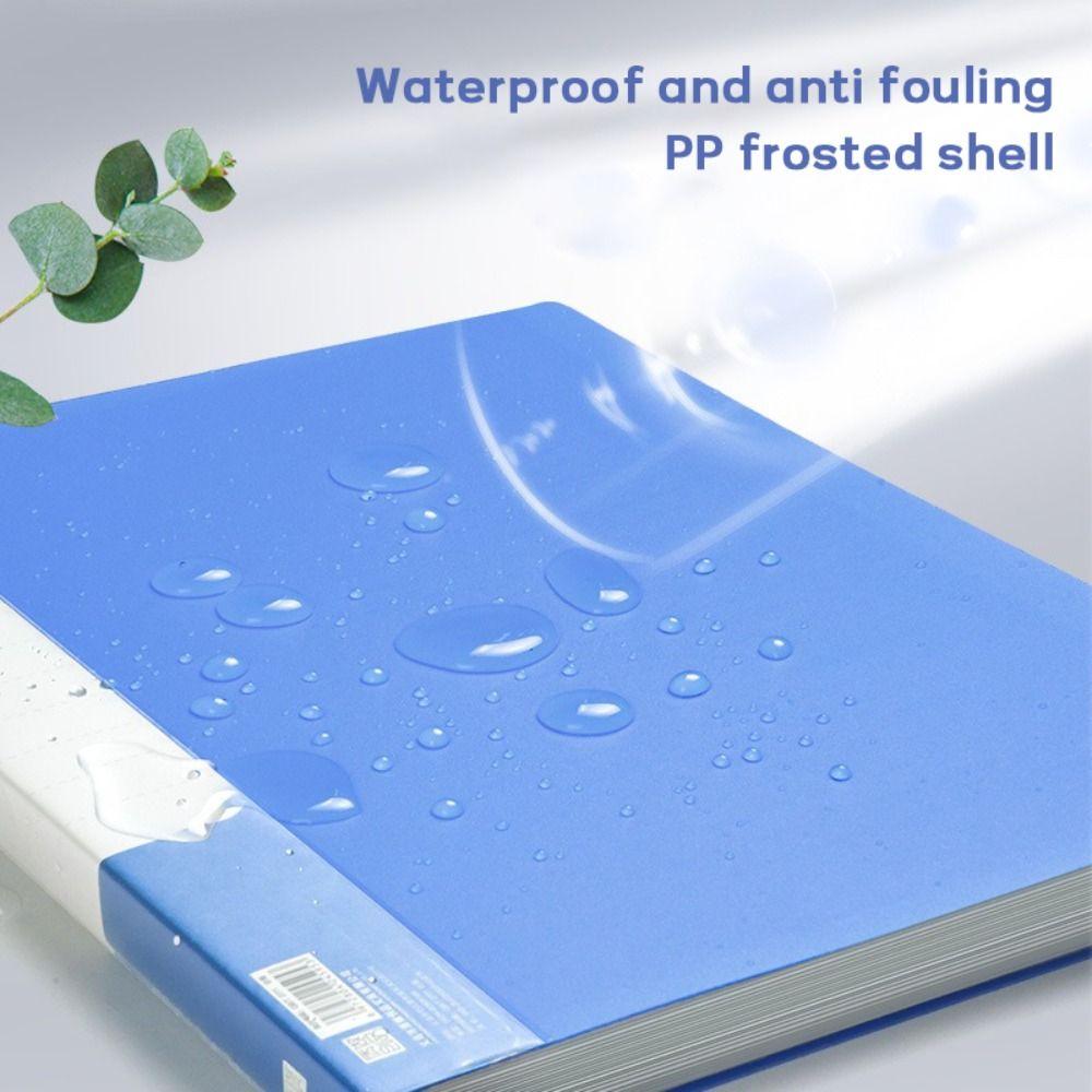 PP Archives Bag Large Capacity Storage Booklet Simple A4 File Folder Student Gift