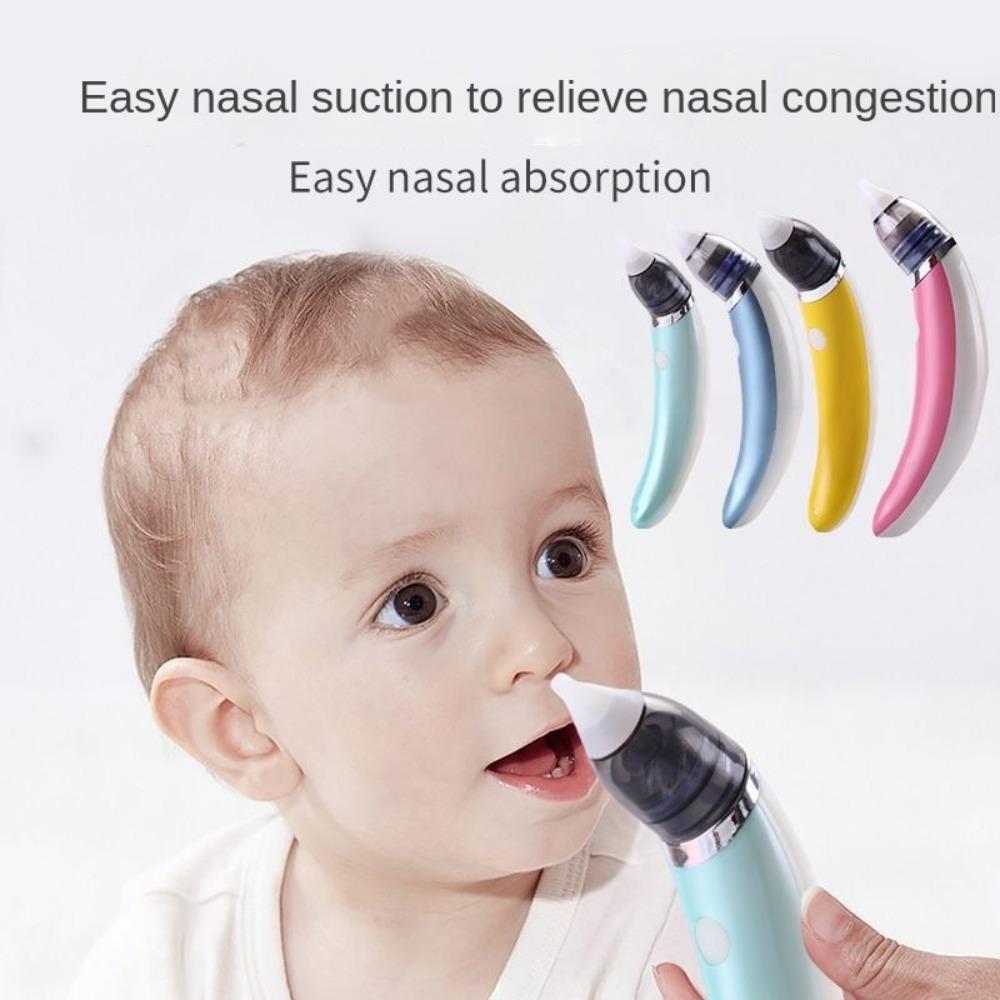 Electric Baby Nasal Inhaler Silent Nose Cleaner Portable Electric Baby Nasal Aspirator Household