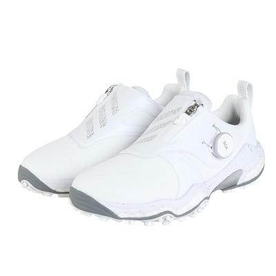 Обувь для гольфа Code Chaos 25 Boa Footwear Two cm 2E [Adidas Golf] женские белые/серебристые металлик/серые 24.0