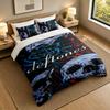 3Pcs Bedding SetDeftones Soft Bed Sheet and Two Pillowcases Home Bedroom Decor