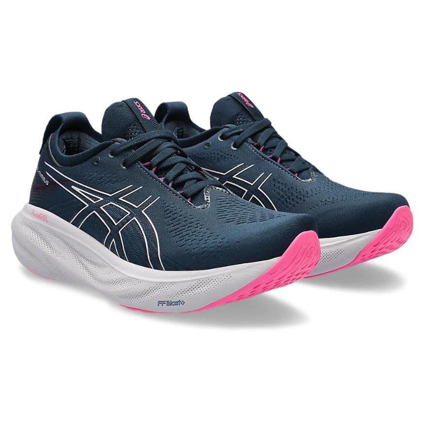 Новые женские Asics Gel Nimbus 25 French Blue Lilac Hint 1012B356-404