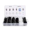 100Pcs Car Door Card Panel Trim Clips Bumper Fastener Retainer Push Rivet Kit Universal