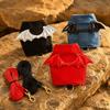 Adjustable Small Pet Harness Leash Cartoon Hamster Chest Strap Cute Meerkat Traction Rope  Travel