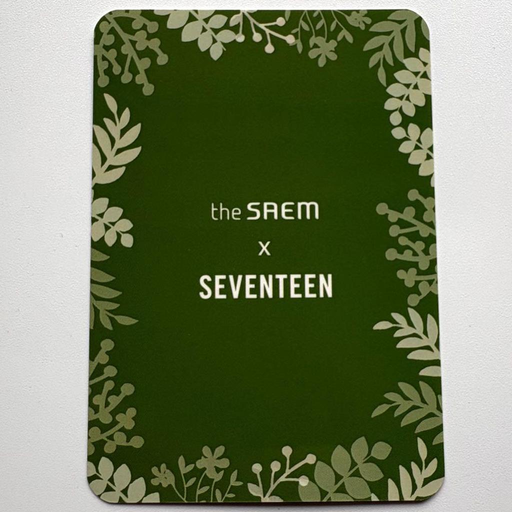 [Б/У] Seventeen the saem the8 торговая карточка минхао