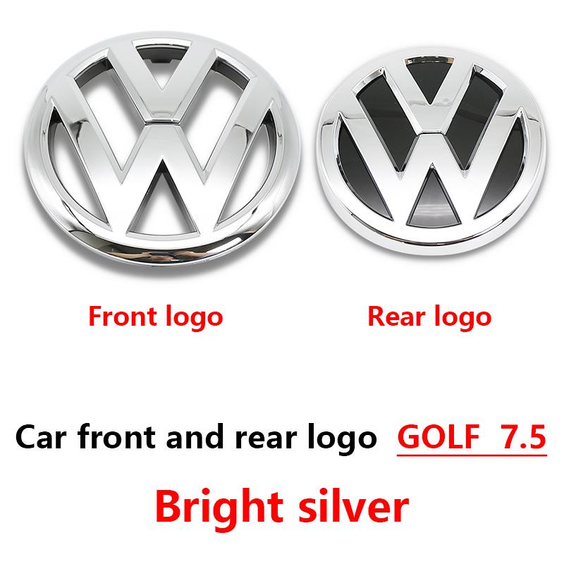 1Pc 3D ABS Car Rear Trunk Emblem Badge Logo For Volkswagen VW MK7 Golf 7 7.5 MK7.5 GTI R Rline GTD Replacement Auto AccessoriesBR1