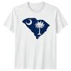 South Carolina Flag State Outline TShirt State Pride Gift For Him And Her