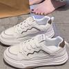 Fashion Breathable Flat Bottom Sneakers Women's Summer New Style Thick Bottom Board Shoes Trendy All Match Sport Student Women Shoes