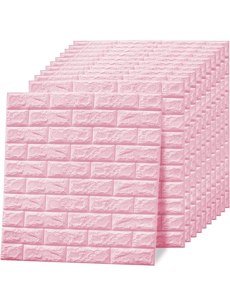 10 шт. 3D стеновые панели самоклеящиеся обои наклейка с самоклеящейся водонепроницаемой пеной для декора внутренних стен ванной комнаты дома