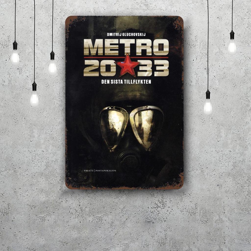 Металлопластины Metro Exodus настенный декор Винтажные жестяные таблички Капитан Металлический плакат Декор для бара паба клуба Настенное украшение