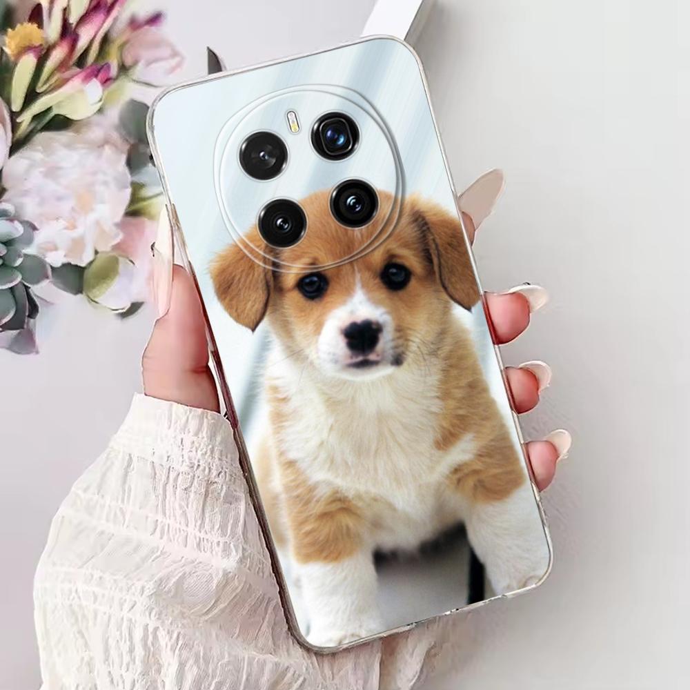 For Honor Magic 7 Pro Silicone Case Cute Pattern Soft Clear TPU Phone Cover For Huawei Honor Magic7 Pro Funda Transparent Bumper