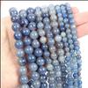 Natural Stone Beads Blue Aventurine Beads For Jewelry Making DIY Bracelet