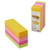 Super Value Sticky Neon 75 X 25 450 Sheets X 1 Post-it Notes, Notes, Cubes, Color, Mm, Pad, CN-13SE