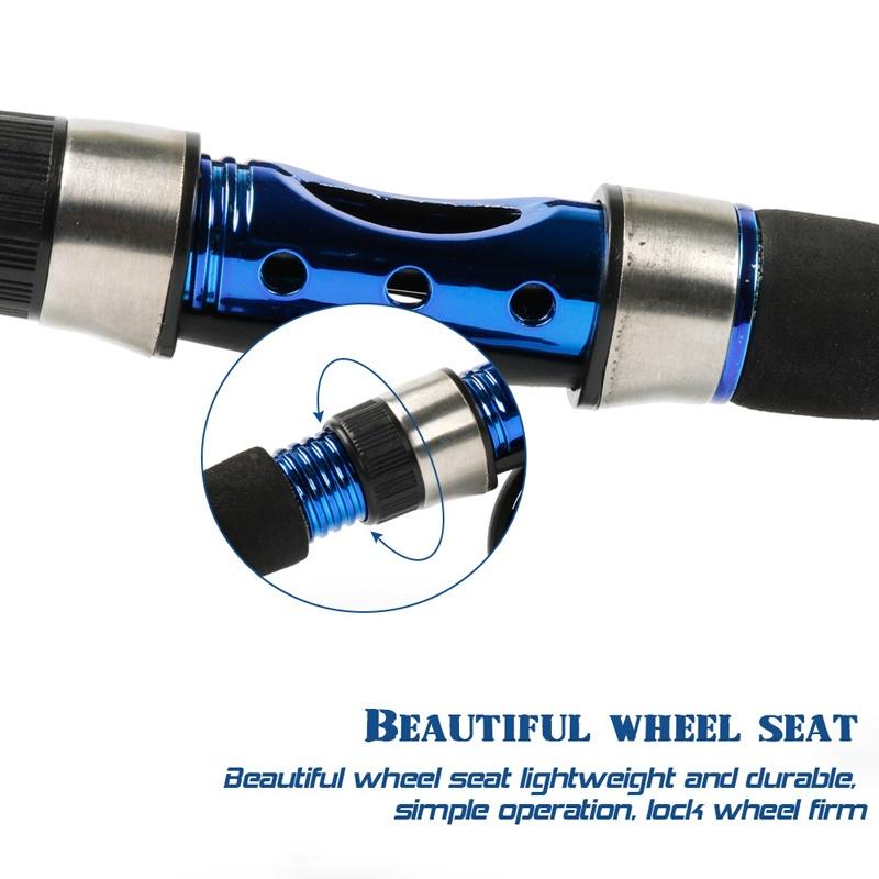 Ice Fishing Accessories Telescopic Fishing Rod Carbon Ice Fishing Reel Fishing Line Wheel