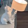 Непослушный Кот Настольная Лампа 3D Печатная Кошка Опрокидывающаяся Ночник Креативный Прикроватный Свет для Гостиной Спальни Дома