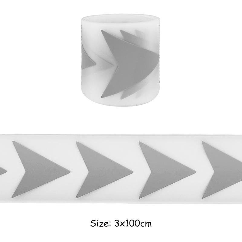 Светоотражающая наклейка для одежды, виниловая пленка, стрелка, квадратный набор, аппликации на одежду, мода, сделай сам, моющаяся теплопередача, новый аксессуар для одежды
