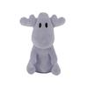 Sitting Plush Grey Pastel [moz] Toy, Mini, [Cute, Elk, Soft, Fluffy, Colors, Cuddly, Relaxing, Warm, Marshmallow]