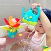Цветущие игрушки для купания младенцев Душ Водные игрушки для купания Водная игра для детей Веселый подсолнух для ванны с чайником Игрушка для ванной для детей