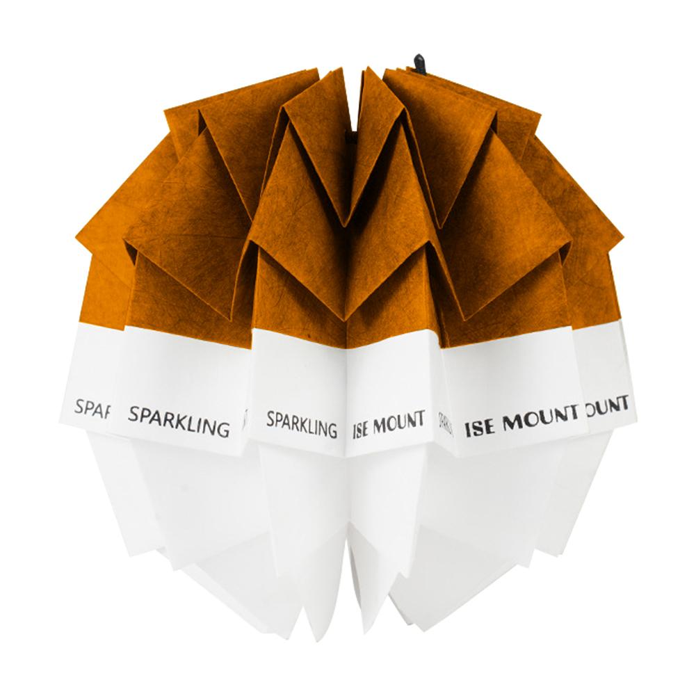 Самодельный бумажный абажур из сосновых шишек с регулируемым шнуром, светильник для кемпинга на открытом воздухе, складной абажур для кемпинга, пеших прогулок