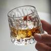 Вращающийся стакан для виски, стаканы для виски, старомодные стаканы для скотча и бурбона, бокалы для виски и бренди для домашней вечеринки, бокал для вина
