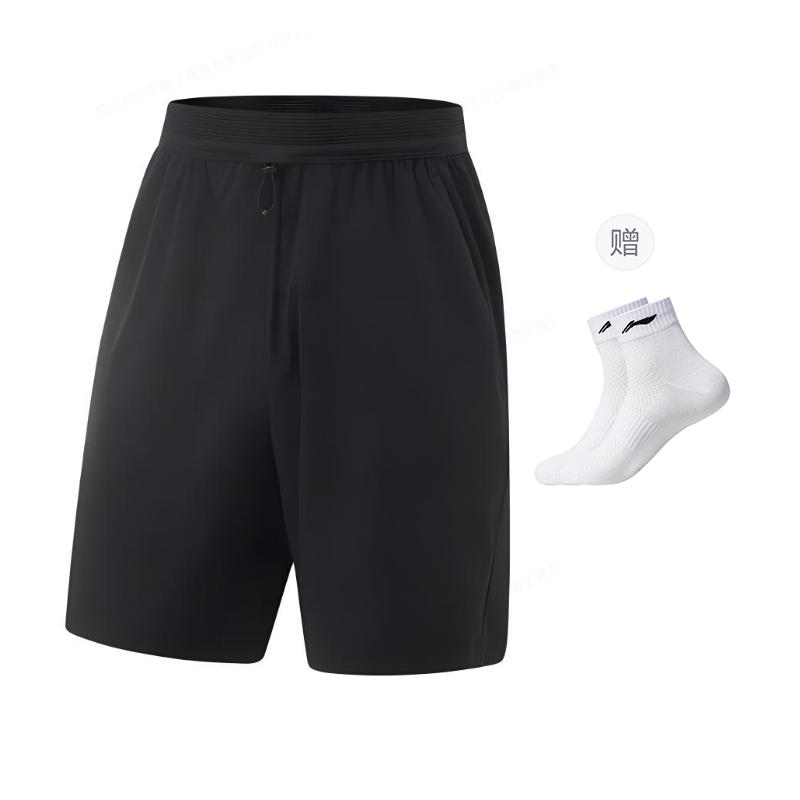 Спортивные шорты Li Ning Серия Фитнес Мужские Черные AKSV121-1