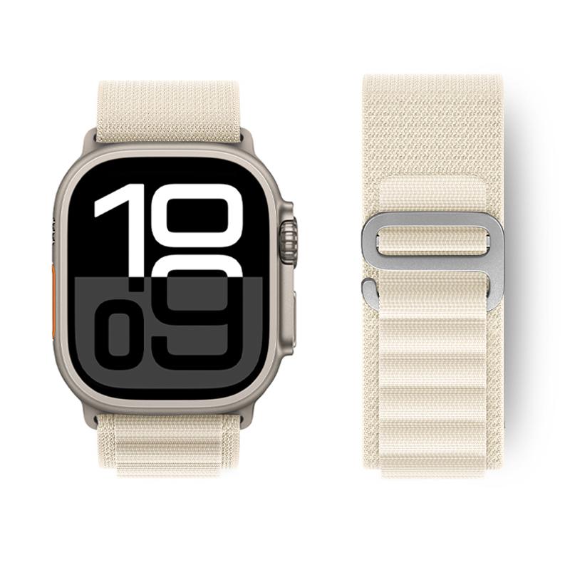 Ремешок Alpine Loop для Apple Watch Ultra 2 Band 49 мм 45 мм 44 мм 40 мм 41 мм 46 мм 42 мм 38 мм Браслет iWatch Series 10 SE 9 8 7 6 5 4