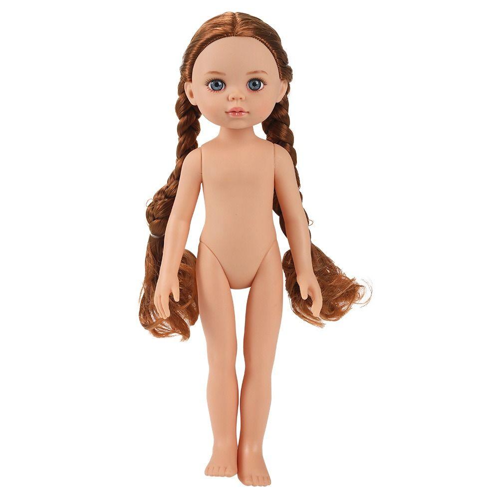 Кукла BJD для девочек, 30 см, карие глаза, гуманоидная кукла, нюд, кукла-реборн, игрушка, детские игрушки