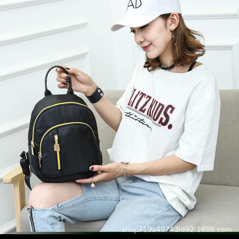Shoulder Bag Women Nylon Cloth Small Backpack Shoulder Backpack Female Bag