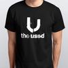 Б/У новая 100% хлопковая футболка Мужские футболки Топ Все размеры S M L XL XXL цвета Черный, Белый
