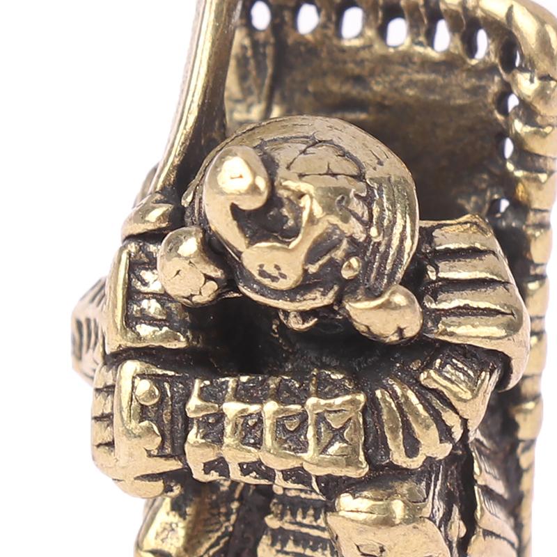 Японский палаш самурая Edc нож бусина латунный ремешок подвеска уличный фонарик тканый паракорд