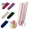 Scratch Resistant Ruler Holder Mahjong Rack And Pusher Storage Bag, Soft Suede Drawstring Universal Fit Protective Bag Pouch, Compact Sleeve