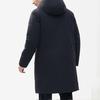 New FILA Athletics Down Jacket Men's Pitch Black A11M241914F-BK