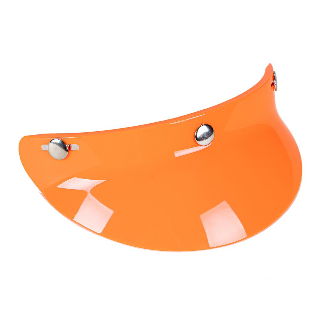 3 Snap-Button Lens Up Wind for Open Face Motorcycle Helmet