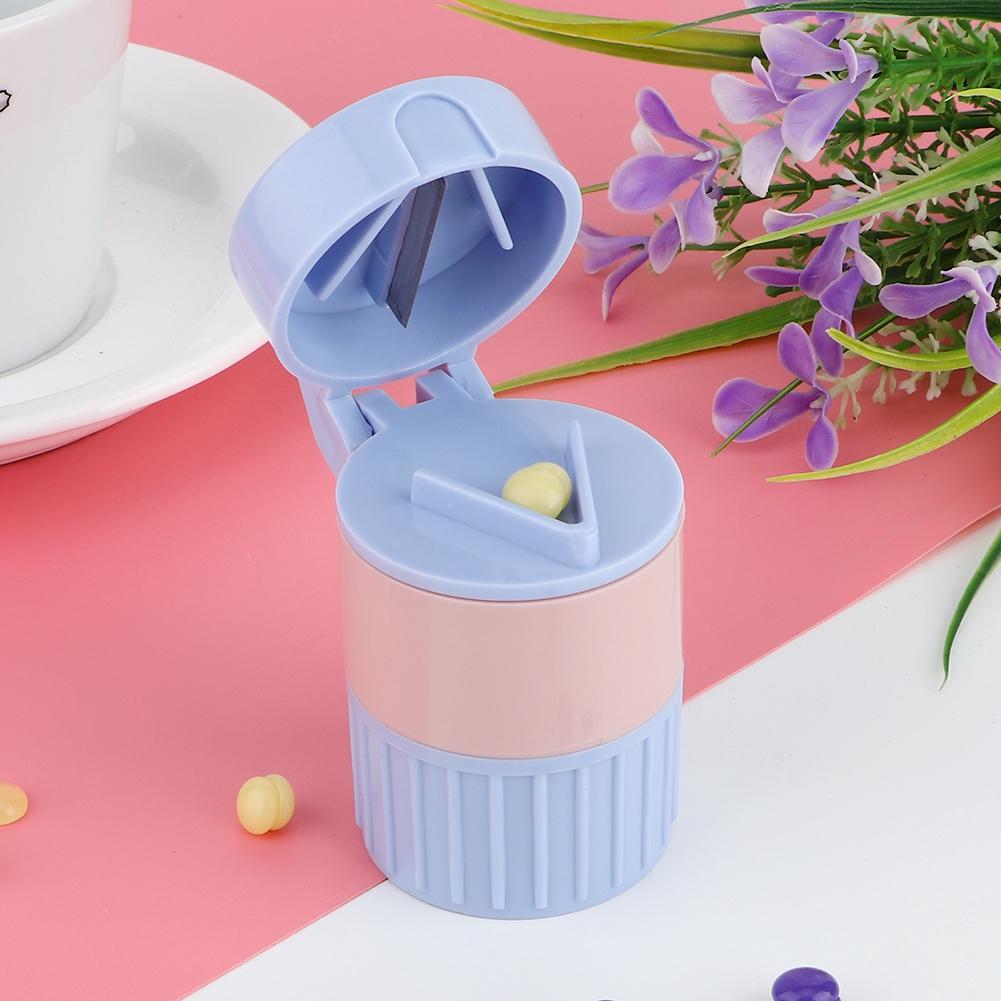 Quality Pill Cutter Powder Crusher Grinder Splitter Medicine Storage Box