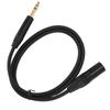 1 4 Inch to XLR Male Cable Professional Balanced Signal OFC Core 6.35mm to XLR Cable for Microphone Speaker Stage 1m