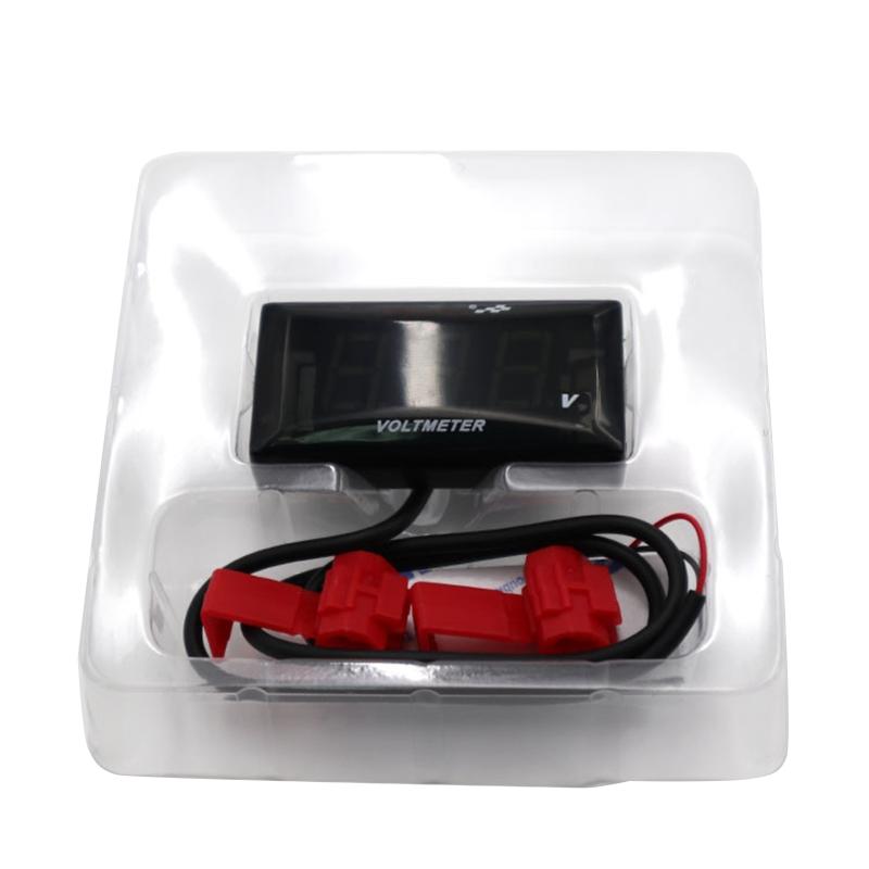 Автомобильный вольтметр цифровой вольтметр измеритель ЖК-панели тестер авто мотоцикл 12В-150В