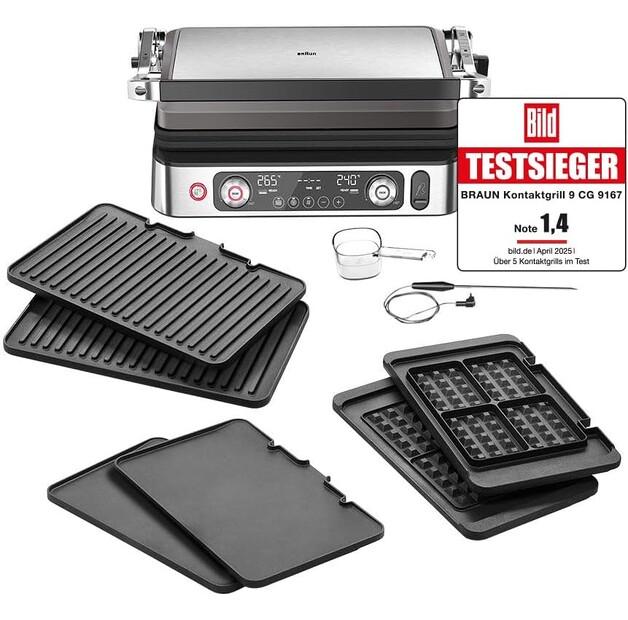Контактный гриль Braun CG 9167 Multigrill 9 Pro (0X17900008)