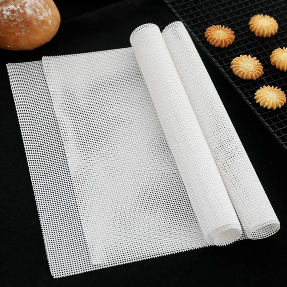1Pcs Silicone Dehydrator Sheets Food Fruit Dryer Baking Mat Square Steamer Mesh Pad