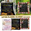 Letter Flannel Blanket Comfortable Wrap Blanket Perfect Letter Blanket