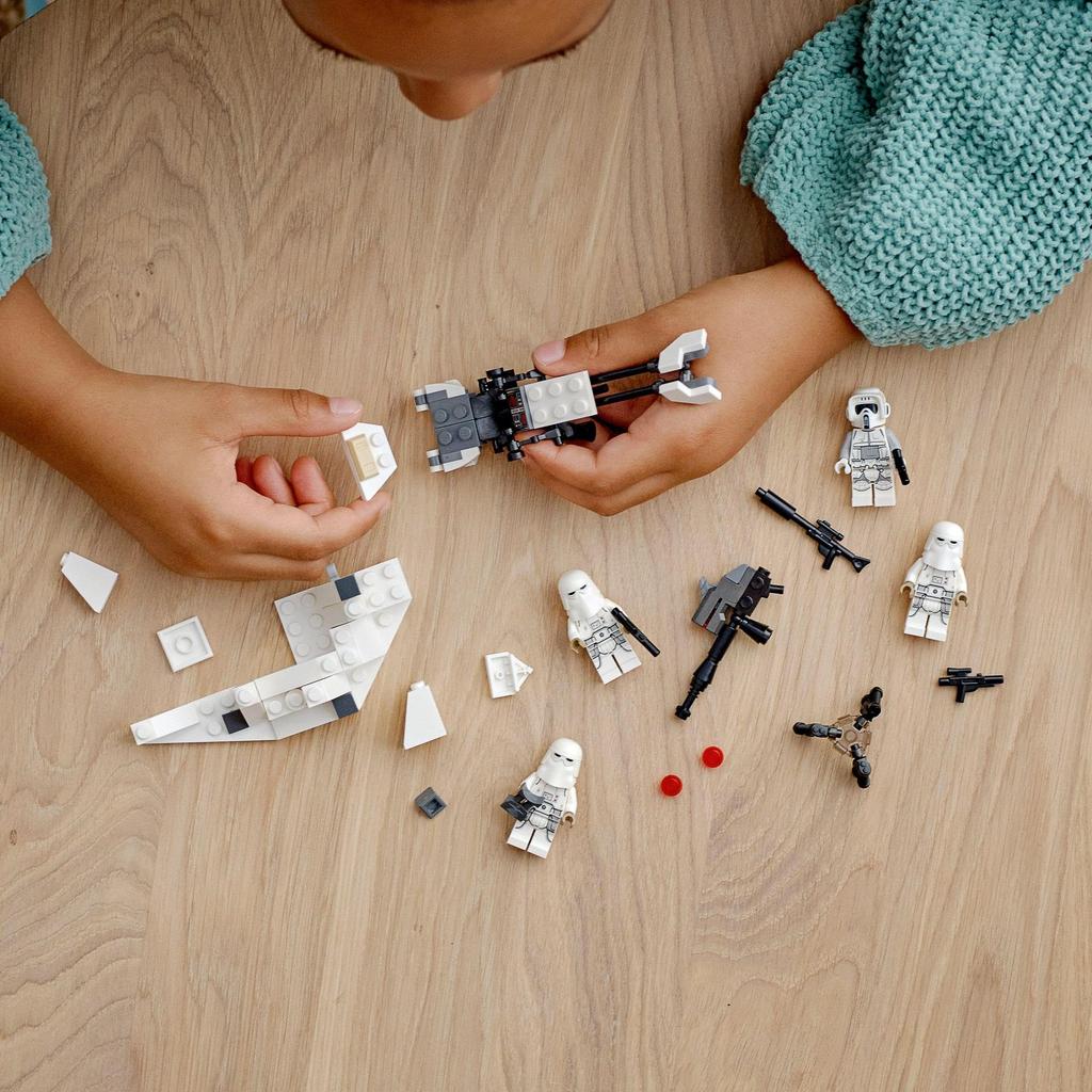 LEGO Star Wars Snowtrooper Battle Pack 75320 Игрушечный блок Подарочный Sentai Hero Мальчики от 6 лет и старше (TM)