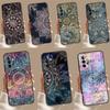 Чехол-мандала с индийским узором для Samsung Galaxy A35 A55 A25 A15 A51 A71 A12 A32 A52 A13 A33 A53 A14 A34 A54