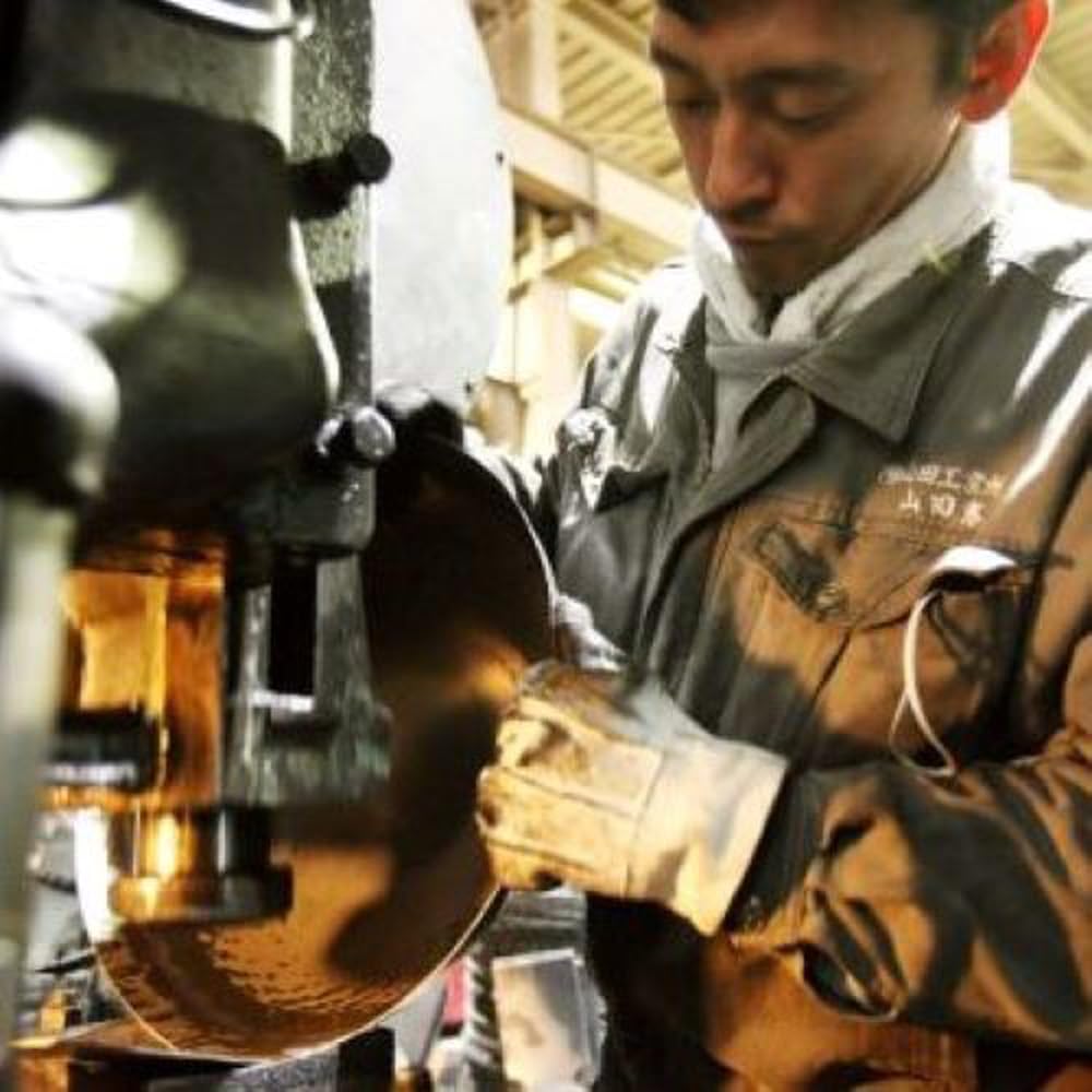 Сковорода Yamada Industries Advanced Door 26 см, титановый узор HANAKO+a HAFT-26