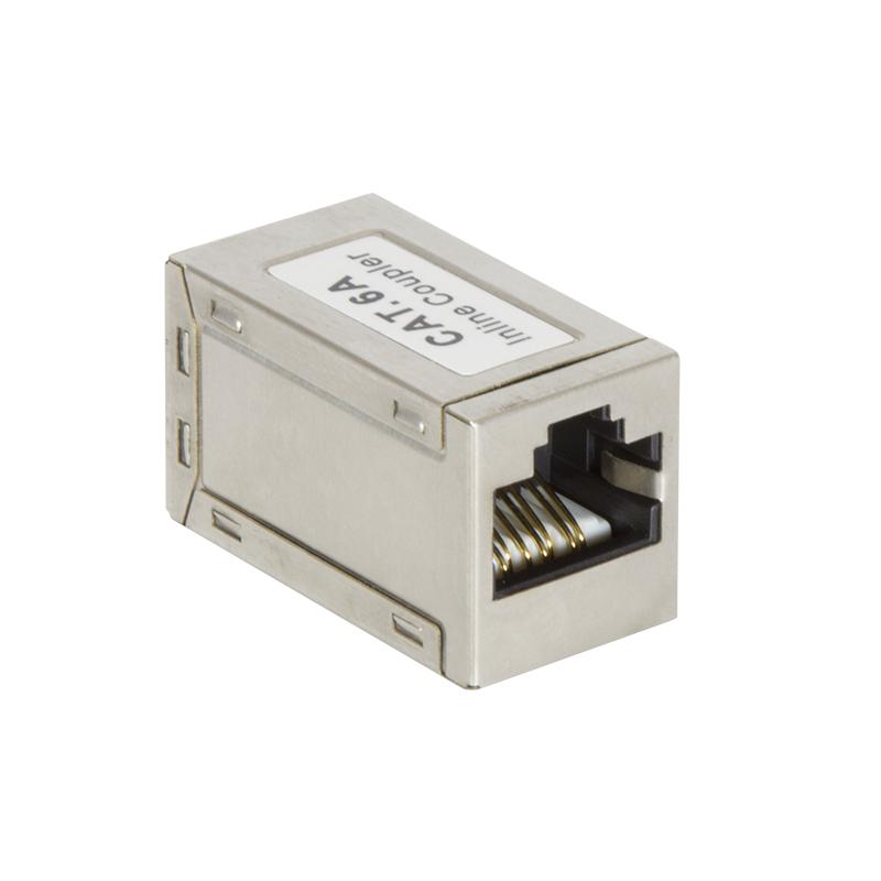 Keystone connector RJ45 socket Cat.6A LogiLink metal network connector Mini