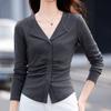 NaVaVa Slim FiT V Neck Collar Long sleeVe T shirT nT3248