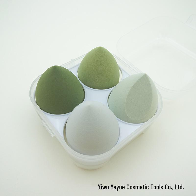 Super Soft Beauty Sponge Makeup Egg Set - Non-Absorbing Puff Cushion