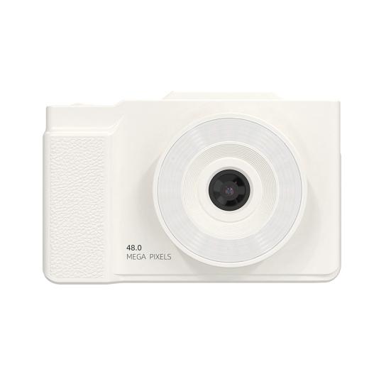 48MP Digital Camera with LED Fill Light 180-Degree Flip Screen Compact Design Portable Camera Vlogging Recorder