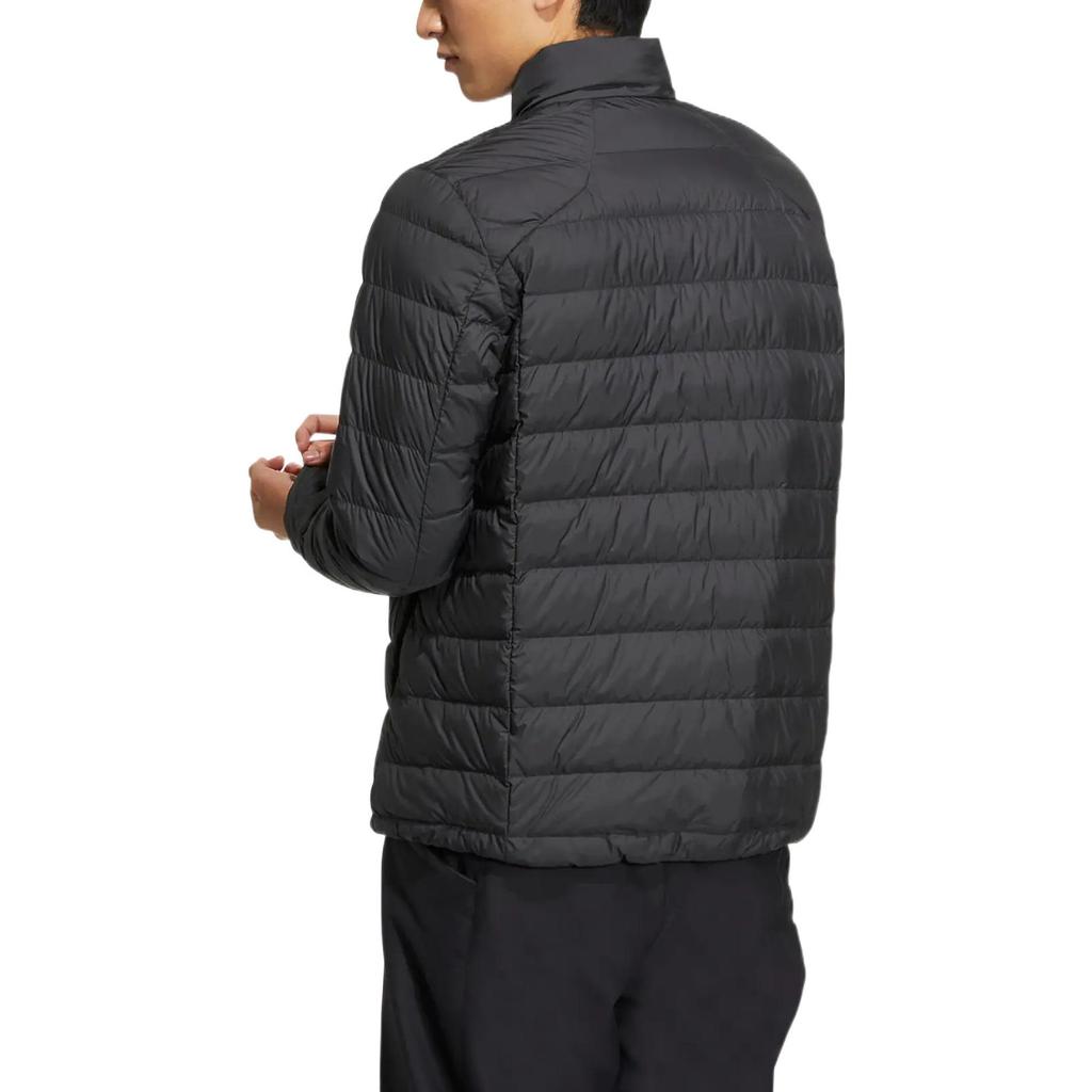 adidas Мужские пуховики Черные С воротником-стойкой Умеренные Другие HG5764