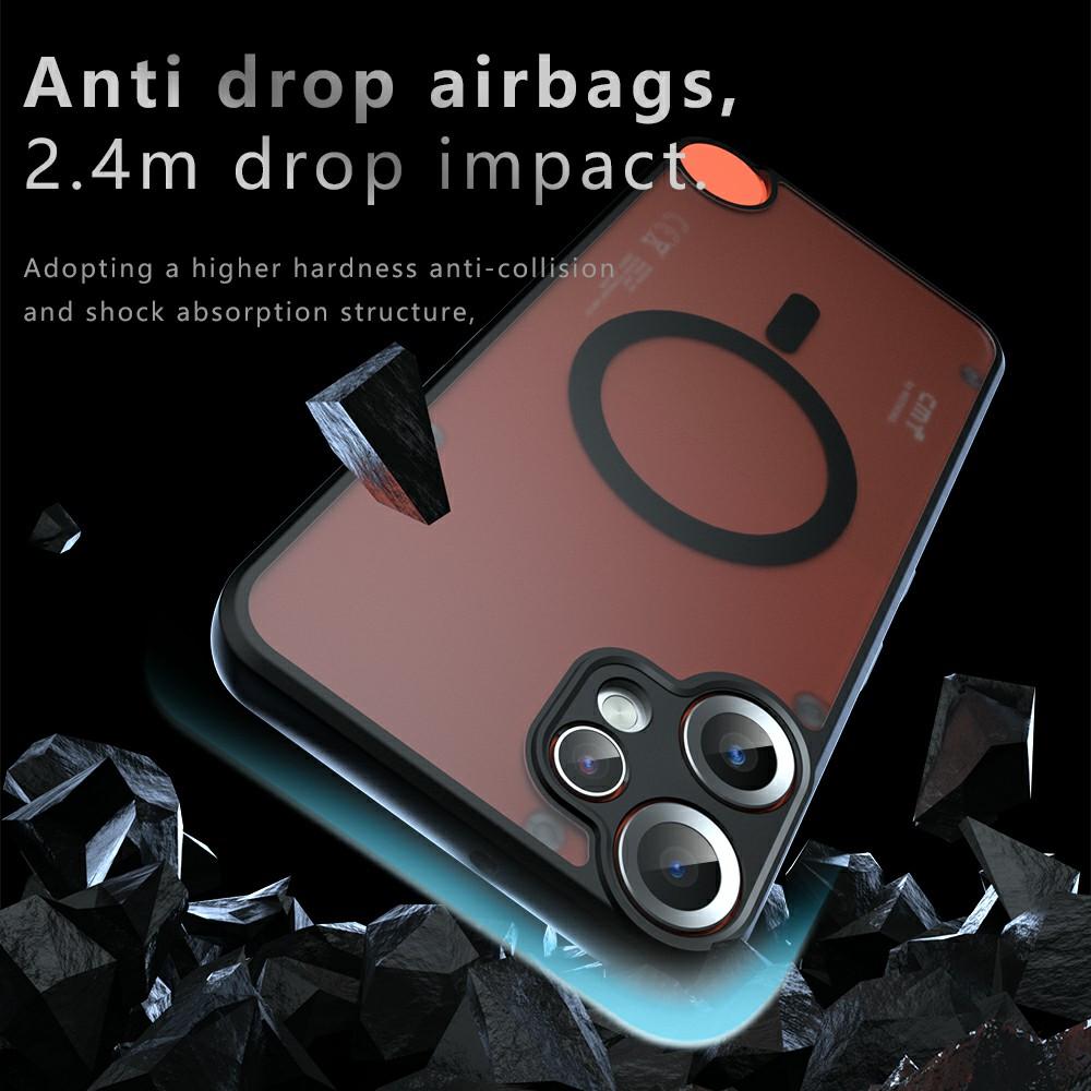 Чехол для Nothing CMF Phone 2 Pro, совместимый с MagSafe, матовый чехол для телефона из ТПУ+ПК