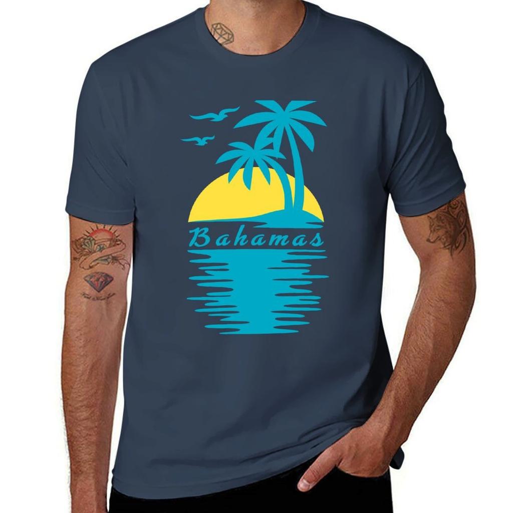 Bahamas Travel Souvenir Gift Tshirt Independence Day Short Sleeve Tshirt