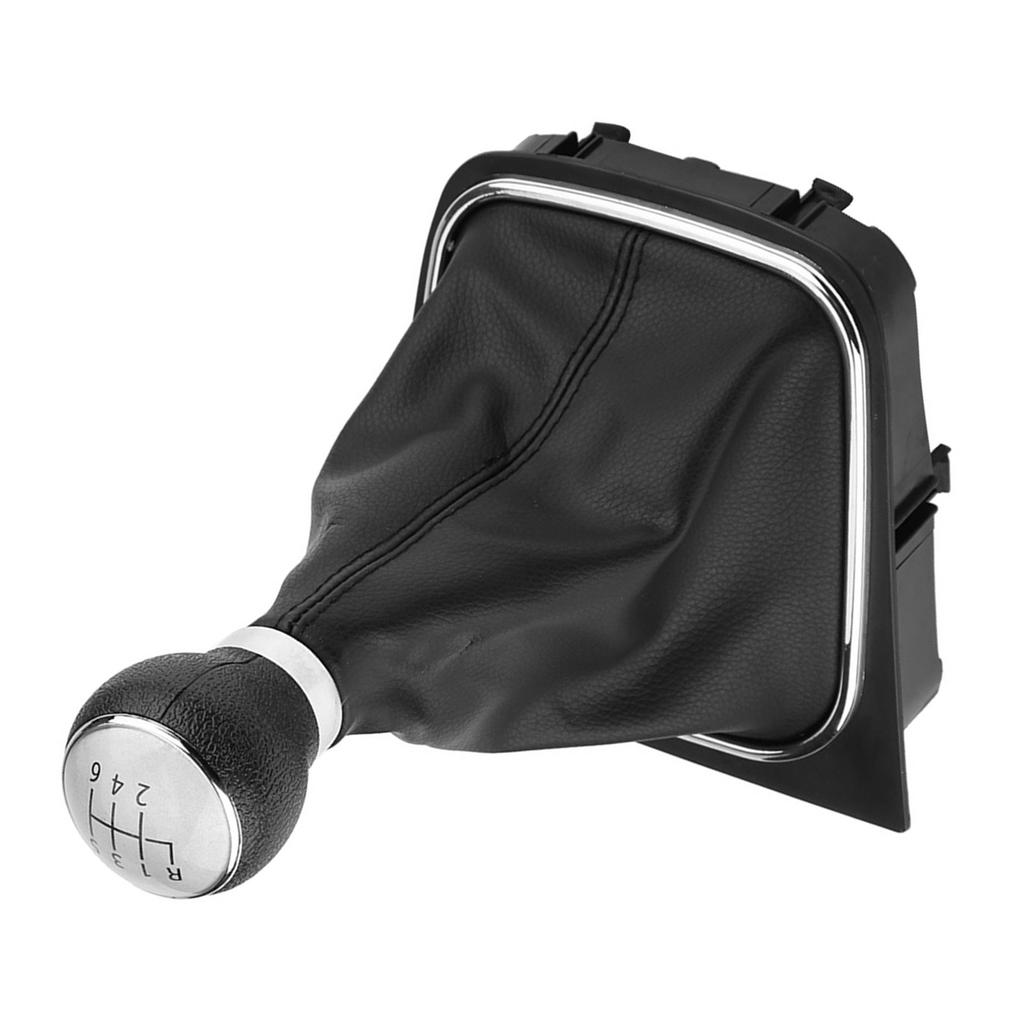 6 Speed Car Gear Shift Knob Lever Stick Gaitor Boot Cover for  Golf 6 MK5 MK6 Jetta 2005 2014