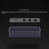 Car Glove Box USB HUB Docking Station 4-in-1 Multi Port Type C Splitter Adapter with Overcurrent Protection for Safety Use